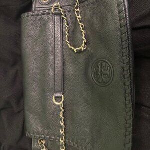 Tory Burch Messenger Bag - Pebbled Leather